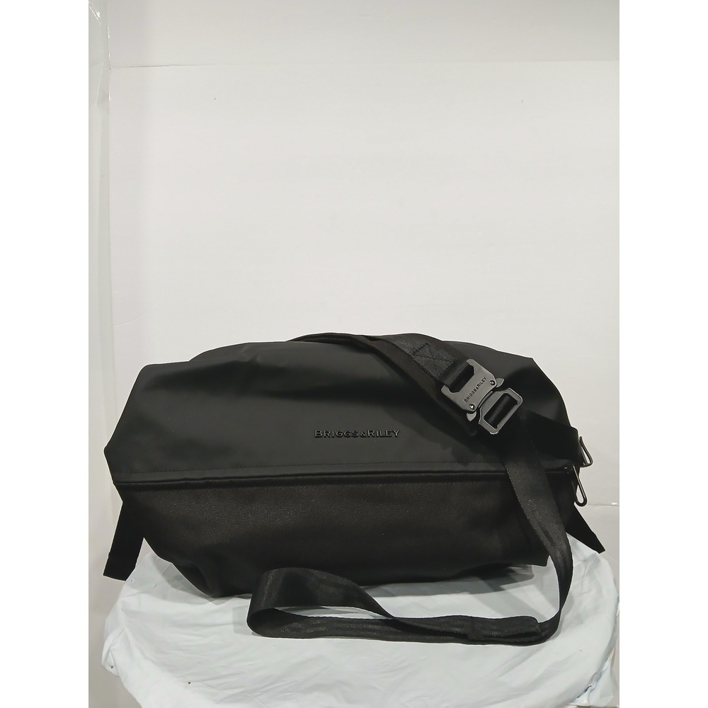 Briggs & Riley Delve Crossbody Bag Black DV100-4 RFID Shield Tactical Buckle